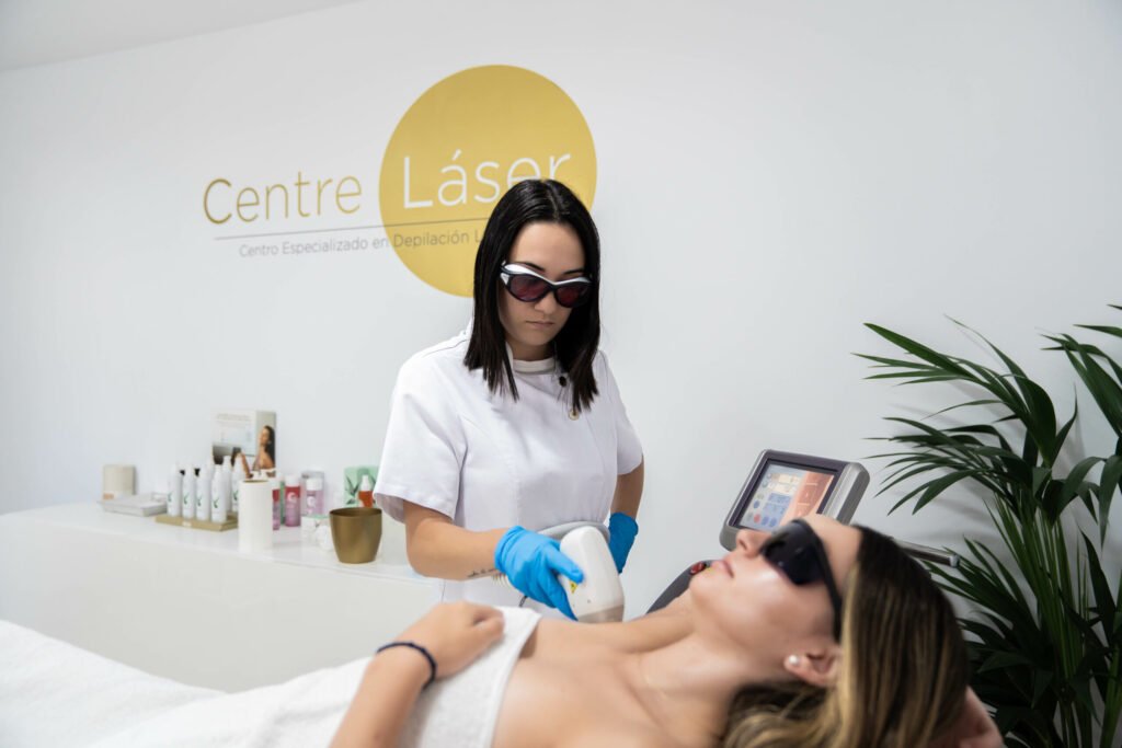 Depilación láser en Clínica Centre Láser